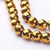 Non-Magnetic Synthetic Hematite Bead Strands LS-G-D009-2-2