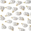 24Pcs ABS Plastic Imitation Pearl Pendants KK-FS0001-77-2