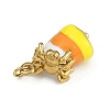 Halloween Theme 304 Stainless Steel Enamel Pendants LS-STAS-L296-01G-2