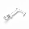 Tarnish Resistant 304 Stainless Steel Pendants STAS-F106-95P-L-2