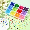 2016Pcs 12 Colors Transparent Acrylic Beads TACR-YW0001-61-6