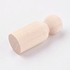 Unfinished Wood Male Peg Dolls People Bodies DIY-WH0059-09C-2