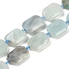 Natural Flower Amazonite Beads Strands G-B125-P05-01-1