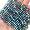 Transparent Electroplate Glass Beads Strands LS-EGLA-A039-T3mm-UA12-1