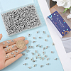 400Pcs CCB Plastic Tube Bails CCB-SC0001-28P-3