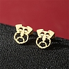 Stainless Steel Stud Earrings PW-WG88127-05-1