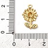 Brass Micro Pave Cubic Zirconia Pendants KK-I276-04G-01-3