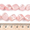 Electroplated Shell Pearl Beads Strands BSHE-D301-02B-4