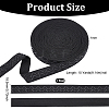 Silicone Non Slip Knitted Elastic Belt OCOR-WH0060-65-2