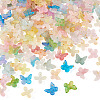 200Pcs 2 Styles Transparent Acrylic Bead Cap MACR-TA0002-92-3