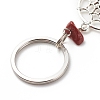 Natural Red Jasper Keychain KEYC-JKC00346-01-4