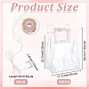 15Pcs Valentine's Day PVC Plastic Gift Bags ABAG-UN0001-09-4