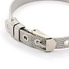 Tarnish Resistant Fashionable Unisex 304 Stainless Steel Watch Band Wristband Bracelets X-BJEW-F065A-01-3