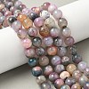 Natural Agate Beads Strands G-M437-C01-01X-5