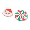 Christmas Theme Handmade Polymer Clay Cabochons CLAY-Q004-19A-1