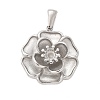 304 Stainless Steel Pendants LS-STAS-Q349-01F-P-1