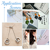 200Pcs 2 Styles Iron & 304 Stainless Steels Stud Earring Findings FIND-UN0003-46-6