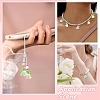 90Pcs 9 Colors Acrylic Flower Pendants PALLOY-CJ00074-7