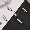 Brass Locking Tube Magnetic Clasps LS-MC079-5