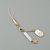 Cute Japanese Cherry Blossom Pendant Decorations HJEW-WH0068-05A-1