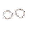 Brass Twister Clasp KK-Z146-04P-01-2