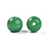 Opaque Solid Color Glass Beads GLAA-N007-8mm-A10-2
