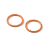 100Pcs Baking Paint Zinc Alloy Open Jump Rings FIND-WH0032-85B-15-2