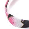 Ethnic Style Polyester Ribbons Bracelets BJEW-JB10495-3