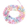 Anti-Tarnish Electroplate Glass Beads Strands GLAA-T028-6mm-02M-2