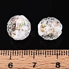 Handmade Foil Glass Beads FOIL-N029-10H-4