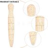 CHGCRAFT 5Pcs Wooden Plant Dibber AJEW-CA0002-41-4