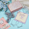 50Pcs Rubber Band Cable Ties for Gift Box DIY-CY0002-97B-4