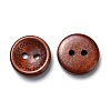 Wooden Buttons X-BUTT-K007-08A-02-2
