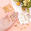   50Pcs 5 Style Brass & 304 Stainless Steel & Iron Clip-on Earring Findings DIY-PH0009-78-3