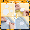 AHADERMAKER 160Pcs 8 Styles Felt Self-adhesive Pads FIND-GA0003-26-3