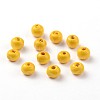 Dyed Natural Wood Beads X-WOOD-Q006-10mm-03-LF-2
