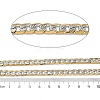 304 Stainless Steel Two Tone Curb Chains Unwelded CHS-Z005-04GP-3