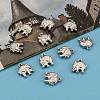 Tarnish Resistant 201 Stainless Steel Elephant Charms STAS-Q192-15-6