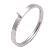 304 Stainless Steel Finger Ring Settings RJEW-O045-09C-P-3