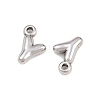 304 Stainless Steel Pendants STAS-S186-12Y-P01-2
