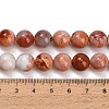 Natural Mexican Pink Agate Beads Strands GG-CBA07EB-A01-01-5