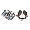 Printed Transparent Acrylic Pendants TACR-P014-02M-2