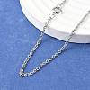 316 Stainless Steel Cable Chain Necklaces X-NJEW-JN01047-04-1