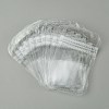 30Pcs Transparent Plastic Zip Lock Bags OPP-FS0001-06A-3