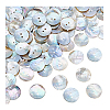 100Pcs Natural Shell Buttons BUTT-PH0001-72-6