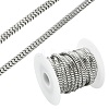 5M 304 Stainless Steel Snake Chains CHS-CJ0001-40-8