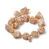 Electroplated Natural Druzy Agate Beads Strands G-G289-02D-3