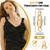 20Pcs Brass Lobster Claw Clasps KK-BBC0015-01A-G-2