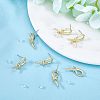 40Pcs Alloy Stud Earring Findings FIND-FH0005-75-4