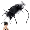 Polyester Mesh Veil Hair Bands OHAR-WH0034-12A-7
